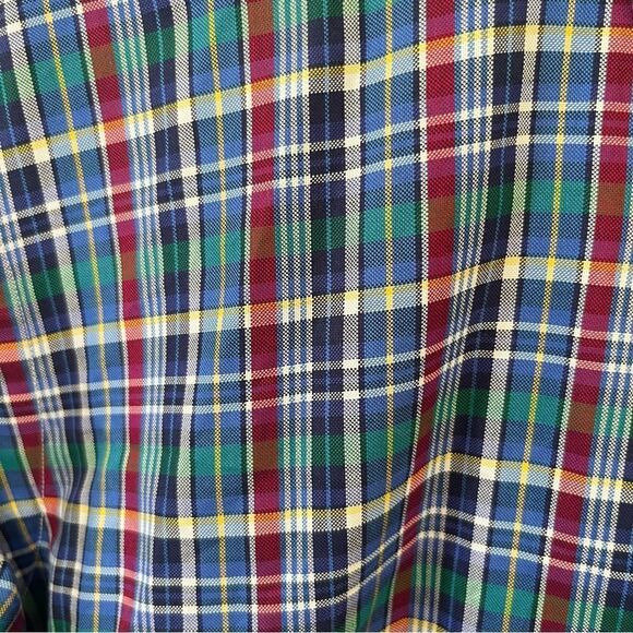 Ralph Lauren Blue Label Multicolor Tartan Plaid Button Down Shirt - Picture 6 of 8